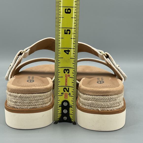 NEW Giani Bernini Women’s Bryerr Adjustable Espadrille Sandals Ivory Size 9M - Picture 4 of 10